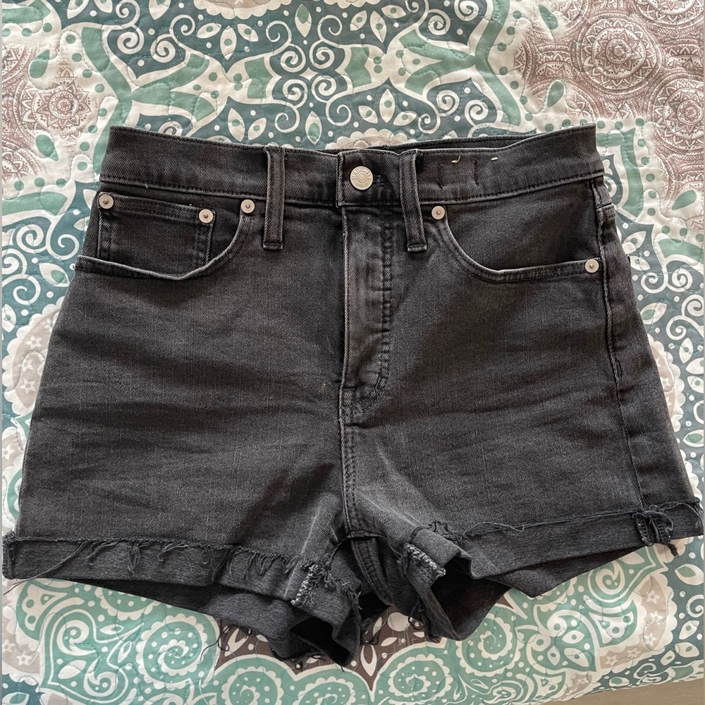 Madewell High Rise Denim Shorts